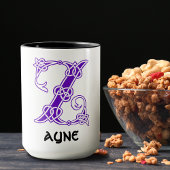 Celtic Knot Decorative Hauptstadt Z Tasse