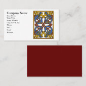 Celtic Knot Design mit Hunden Visitenkarte (Vorne/Hinten)