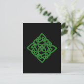 Celtic Knot - Diamond Postcards Postkarte (Stehend Vorderseite)