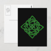 Celtic Knot - Diamond Postcards Postkarte (Vorne/Hinten)