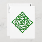 Celtic Knot - Diamond Postcards Postkarte (Vorne/Hinten)