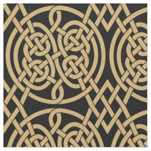 Celtic Knot "Durrow"-Muster Stoff