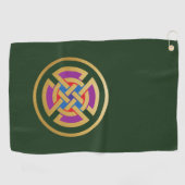 Celtic Knot Golfhandtuch (Horizontal)
