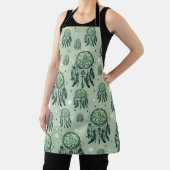 Celtic Knot Green Dreamcatcher Schürze (InSitu)