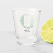 Celtic Knot Hauptstadt Letter D aus dem 16. Jahrhu Schnapsglas (Rückseite)