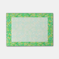Celtic Knot Irish Braid Muster Green Yellow