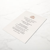 Celtic Knot Irish Wedding Folieneinladung (Gedreht)