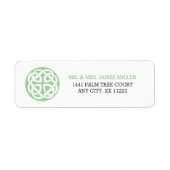 Celtic Knot Irish wedding party address 3991 (Vorne)