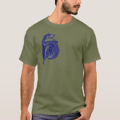 Celtic Knot Irish Wolfhound T-Shirt (Vorderseite)