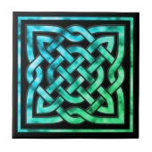 Celtic Knot Keramik Tile Fliese (Vorderseite)