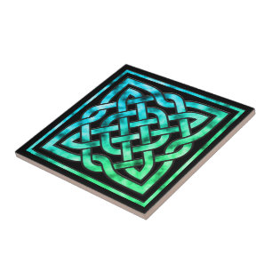Celtic Knot Keramik Tile Fliese