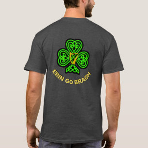 Celtic Knot Kleeblatt Irish T - Shirt