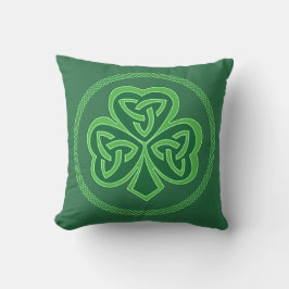 Celtic Knot Kleeblatt Kissen