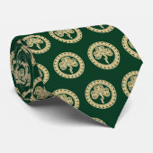 Celtic Knot Kleeblatt Krawatte (Gerollt)