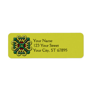Celtic Knot Label