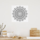 Celtic Knot Mandala 2 Poster (Küche)