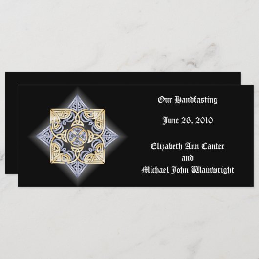 Celtic Knot Multi-Use-Karte Programm (Vorne/Hinten)