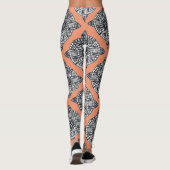 Celtic Knot Muster in Ihrer Farbwahl Leggings (Rückseite)