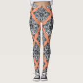 Celtic Knot Muster in Ihrer Farbwahl Leggings (Vorderseite)