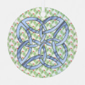 Celtic Knot Ornament Aus Metall (Vorderseite)