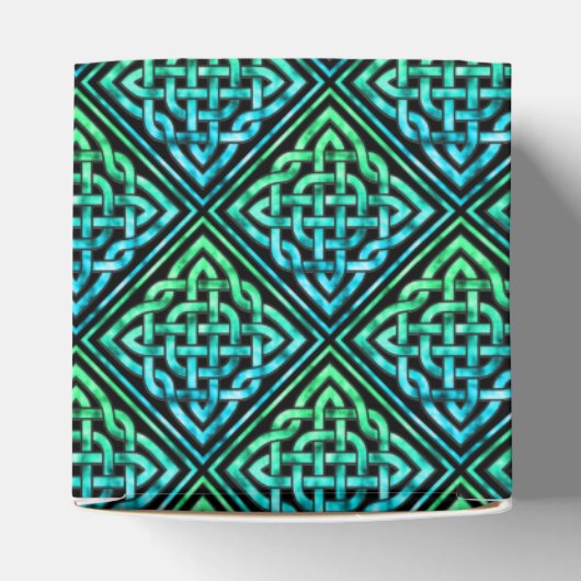 Celtic Knot Pattern Fevor Box Geschenkschachtel (Oben)