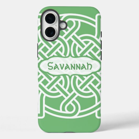 Celtic Knot Pattern Jedes farbige Personalisierte Case-Mate iPhone Hülle (Rückseite)