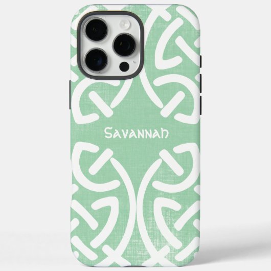 Celtic Knot Pattern Jedes farbige Personalisierte Case-Mate iPhone Hülle (Rückseite)