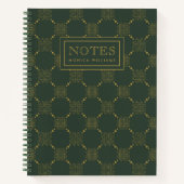 Celtic Knot Pattern Notizblock (Vorderseite)