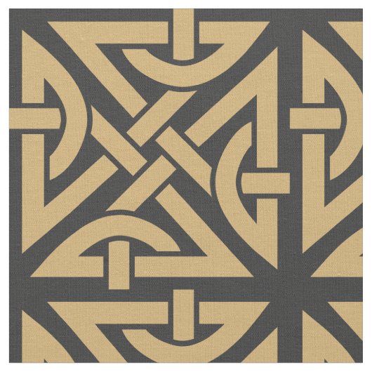Celtic Knot Pattern Stoff (Nahaufnahme)