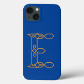 Celtic Knot Personalisiert E Case-Mate iPhone Case (Rückseite)
