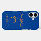 Celtic Knot Personalisiert E Case-Mate iPhone Hülle (Rückseite (Horizontal))