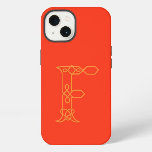 Celtic Knot Personalisiert F Case-Mate iPhone Case Hülle (Rückseite)