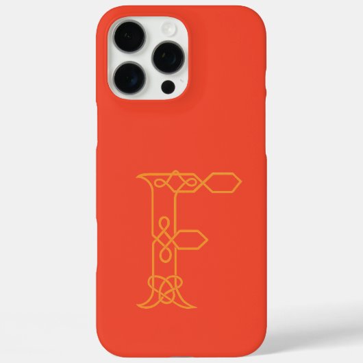 Celtic Knot Personalisiert F Case-Mate iPhone Hülle (Rückseite)