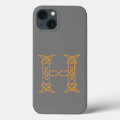 Celtic Knot Personalisiert H Case-Mate iPhone Hülle (Rückseite)