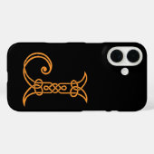 Celtic Knot Personalisiert J Case-Mate iPhone Hülle (Rückseite (Horizontal))