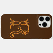 Celtic Knot Personalisiert R Case-Mate iPhone Hülle (Rückseite (Horizontal))