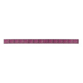 Celtic Knot Pink Square Pattern Ribbon Satinband (Vorderseite)