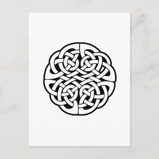 Celtic Knot Postkarte (Vorderseite)