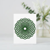 Celtic Knot Postkarte (Stehend Vorderseite)