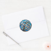 celtic knot runder aufkleber (Umschlag)