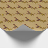 Celtic Knot Scorpion Geschenkpapier (Ecke)