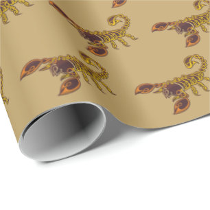 Celtic Knot Scorpion Geschenkpapier