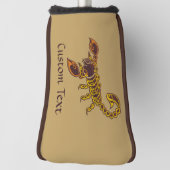 Celtic Knot Scorpion Golf Head Cover Headcover (Rotieren 90)