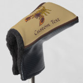 Celtic Knot Scorpion Golf Head Cover Headcover (3/4 Vorderseite)