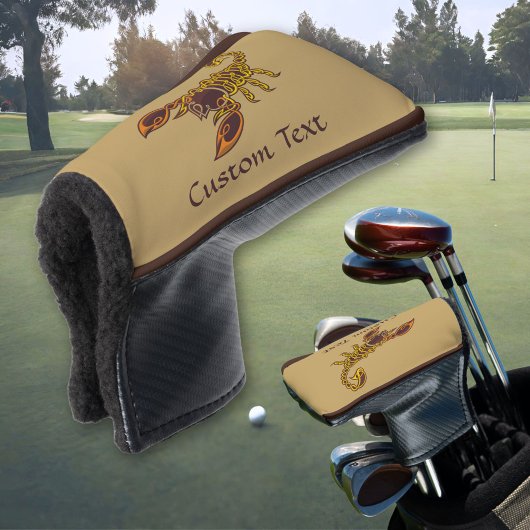 Celtic Knot Scorpion Golf Head Cover Headcover