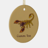 Celtic Knot Scorpion Keramik Ornament (Rechts)