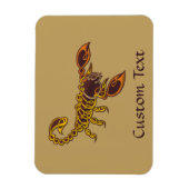 Celtic Knot Scorpion Magnet (Vertikal)