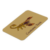 Celtic Knot Scorpion Magnet (Linke Seite)