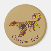 Celtic Knot Scorpion Magnet (Vorne)