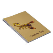 Celtic Knot Scorpion Notizblock (Rechte Seite)